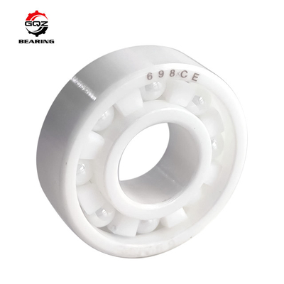 Peralatan Medis Deep Groove Keramik Ball Bearings 6002CE 9mm Ketebalan