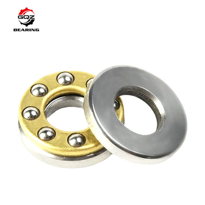 Brass Cage F8-16M Miniatur Thrust Ball Bearing dengan Seat Washer 8*16*5mm