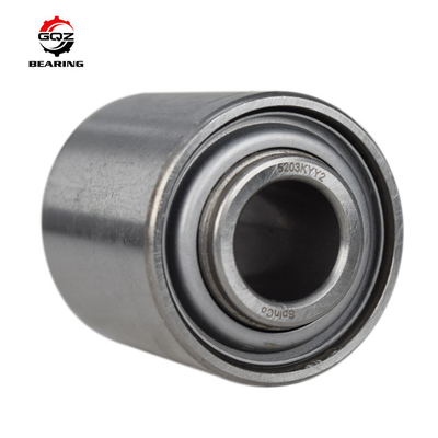 Chrome Steel Mesin Pertanian Ball Bearing 5203KYY2 40 mm diameter luar