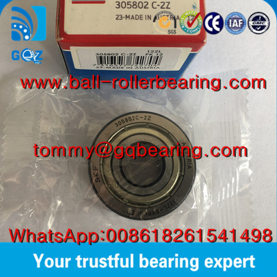 P0 Precision Metal Shielded SKF 305802C-2Z Yoke tipe Track Roller Bearing