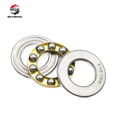 F10-18M Cage Brass Miniature Thrust Ball Bearing dengan alur 10x18x5.5mm