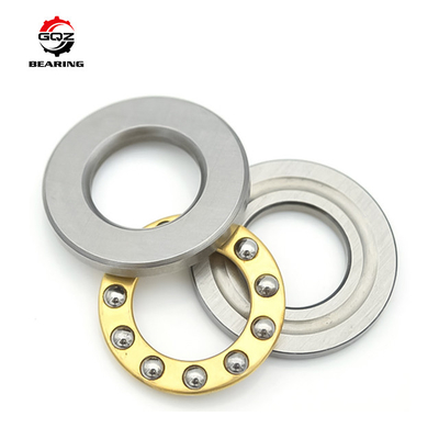 F2.5-6 GCr15 Material Baja Kandang Bantalan Bola Dorong Tanpa Lubang 2,5x6x3mm