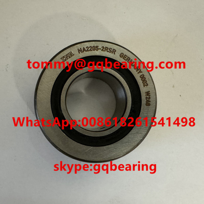 Bahan baja krom INA NA2205-2RSR Yoke Type Track Roller Bearing 25x52x18mm