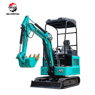 R328 tambang mini excavator karet dilacak Epa Scavatore membersihkan kotoran trek excavator pilot kontrol bagger