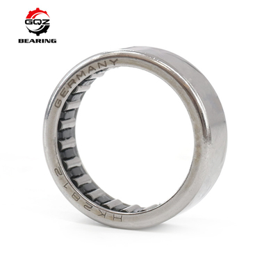 Lip Seals HK2820-2RS Cup Drawn Needle Roller Bearing dengan ujung terbuka
