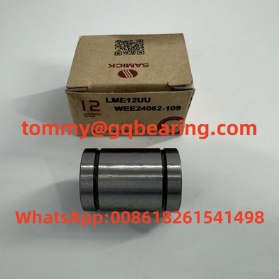 Steel Samick LME12UU WEE24062-109 Resin Cage Linear Ball Bearing LME12-A