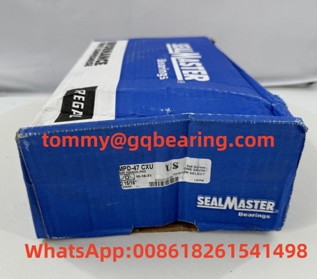 2-15/16 Bore Sealmaster MPD-47 CXU Dua baut bantal blok bola bantalan bahan besi cor
