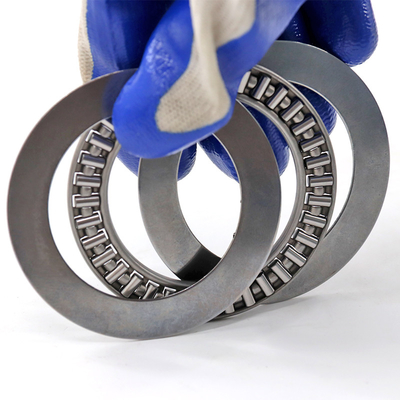 Glass Turntable Bearing Flat Cage Needle Roller Bearings AXK6085