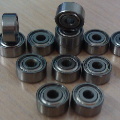 High Speed Automotive Bearing, R1-5ZZ Inch Size Deep Groove Bearing dengan Perisai