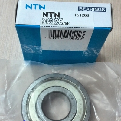 63/22ZZ / 63/22ZZC3 / 63/22DDU / 63-22 Single Row Deep Groove Car Wheel Bearing 22*56*16 Mm