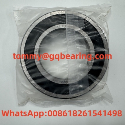 Lapisan baja Metal Cage FAG 6212-H-2RSR-SN Deep Groove Ball Bearing 60x110x22mm