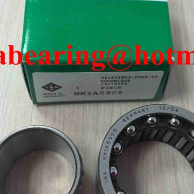 NKIA5904 Kombinasi Jarum Roller Bearing, Angle Kontak Bola Bearing 20x37x23mm