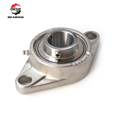 UCFL202 SUCFL202 SSUCFL202 Baja tahan karat UCFL Seri 15mm bantal blok bantalan untuk pertanian