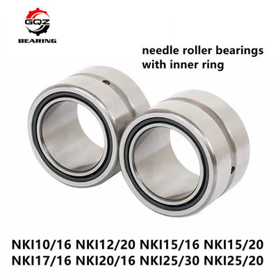 NKI20-16 NKI20/16 Baja Chrome Miniatur 20x32x16 Mm Bantalan Rol Jarum Untuk Mobil