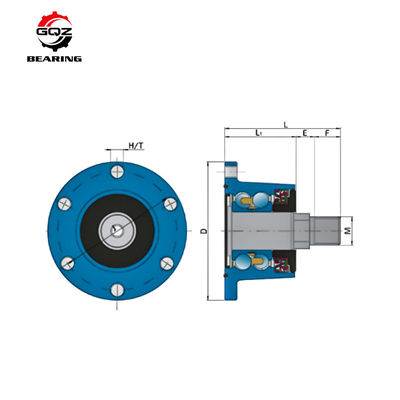 Bantalan Pertanian BAA-0003 Bantalan Hub Roda BAA0003A untuk Harrow Disc China Quality