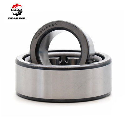 Bantalan Rol Silinder Presisi Tinggi NJ211E Baja Chrome Gcr15