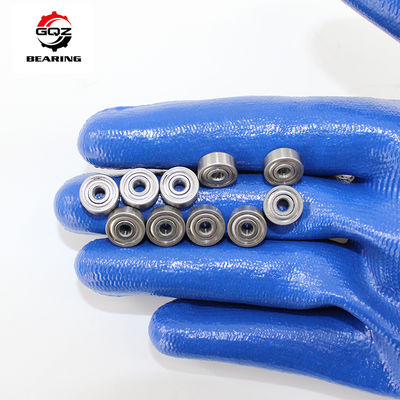 P6 P5 Baja tahan karat Deep Groove Ball Automotive Bearings SS687ZZ C3