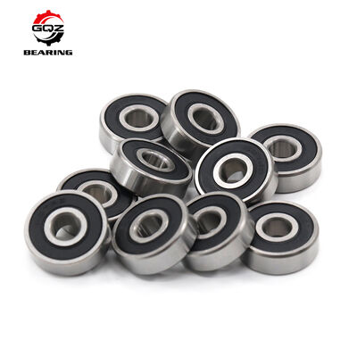 627RS Miniatur Deep Groove Ball Bearings 7x22x7mm 627 ZZ Pemasok Bantalan Baja Karet