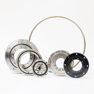 Beban Tinggi RU228 Cross Roller Bearing 160x295x35mm Slewing Bearing untuk Robot Industri