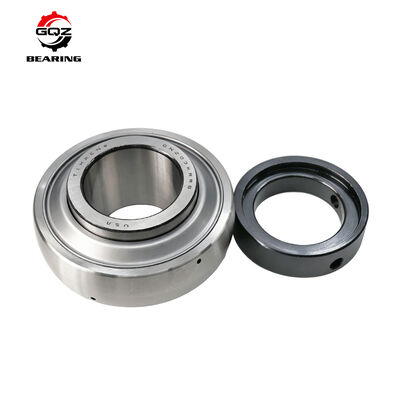 GRAE25‐207 Chrome Steel Insert Ball Bearing 35×72×42.9mm untuk Mesin Pengolahan Material Conveyor