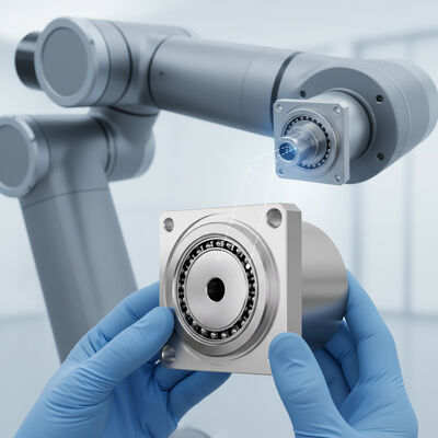Bearing Harmonic Drive FSN-5 MINI dengan Presisi Tinggi P4 Tanpa Backlash untuk Aplikasi Robotik Ringkas dan Ringan