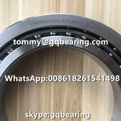 Pabrik Grosir NTN Nylon Material Retainer HTA030UT2DB/G35UP Angular Contact Ball Bearing 150*225*67.5mm