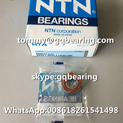 grosir Bantalan bola alur NTN 6001JRXLLUCM/5K Bantalan bola alur dalam karet yang disegel