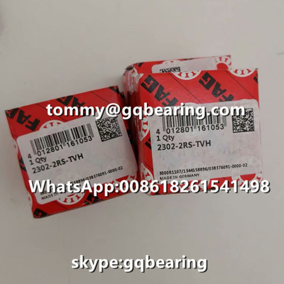FAG 2302-2RS-TVH Nylon Caged Self-Aligning Ball Bearing 15*40*17mm