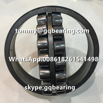 China Manufacturing P4 Spherical Roller Bearing 22211E double row spherical roller bearing 55*100*25