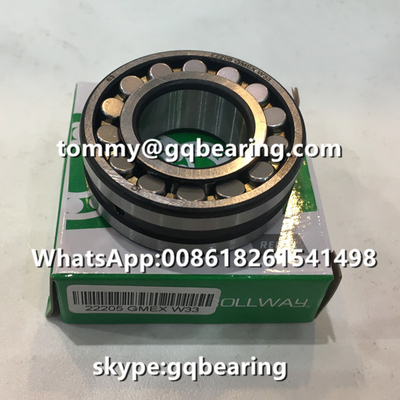 Amerika Serikat Original Brass Cage ROLLWAY 22205 GMEX W33 Spherical Roller Bearing