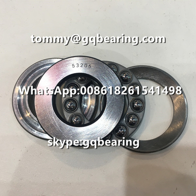 Pompa air vertikal 53205 Bantalan bola dorongan dengan U205 Washer kursi 25 * 50 * 19mm