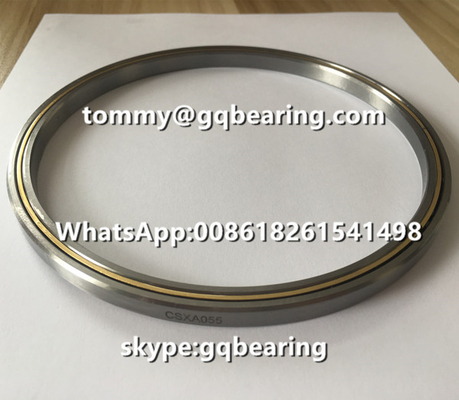 5.5 inci Bore Bronze Cage CSXA055 Empat titik kontak Bagian tipis Bantalan Diameter dalam 139.7 mm