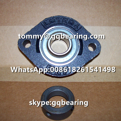 INA FLCTE17 FLCTE17-XL Bahan besi cor Dua baut Flange Bantal Blok Bola Bantalan Diameter dalam 17mm