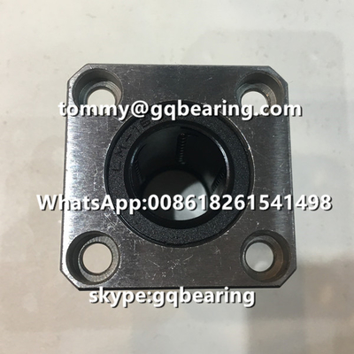 Gcr15 baja LMK16UU Tipe persegi Karet Segel Flange Linear Ball Bearing