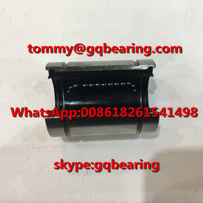 Bahan Baja Chrome LM16UUOP Tipe Terbuka Bantalan Bola Linear Karet Segel Busing Linear