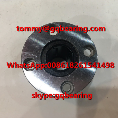 Gcr15 baja LMF16UU Tipe bulat Karet Segel Flange Linear Ball Bearing