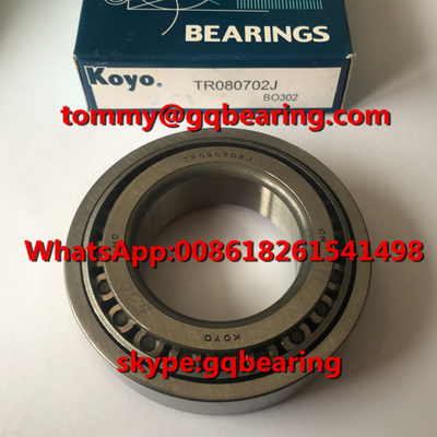 Bahan baja Gcr15 Koyo TR080702J Tapered Roller Bearing Untuk TR080702J/1D Toyota Vios Gearbox Bearing