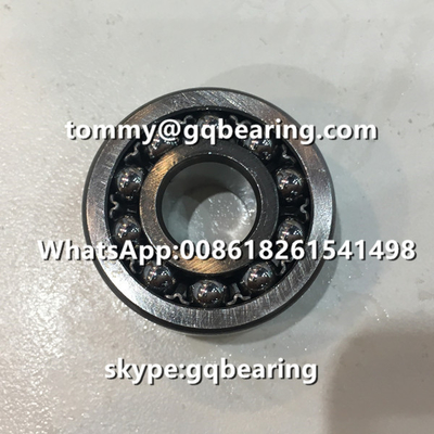 Bahan baja Chrome 2201 Steel Cage Double Row Self-Aligning Ball Bearing