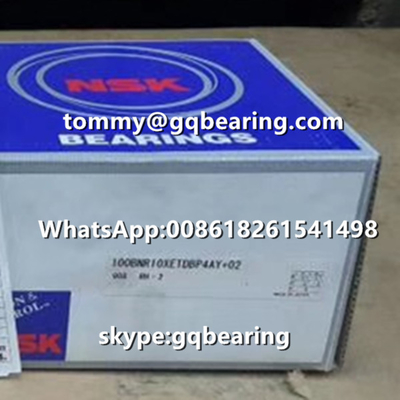 NSK 100BNR10X Bantalan Bola Presisi Tinggi 100BNR10XETDBP4AY+02 Bantalan Bola Kontak Sudut 100*150*24mm