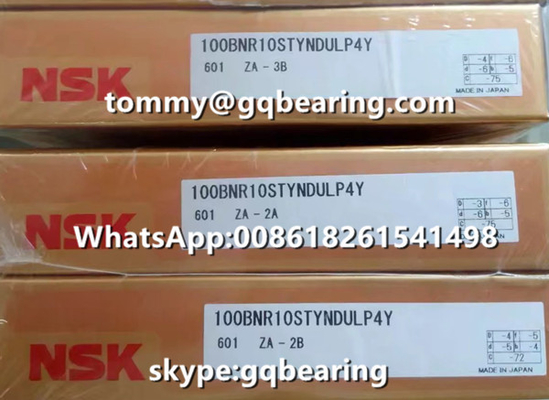 18 derajat Sudut Kontak Duplex Universal NSK 100BNR10STYNDULP4Y Dorongan Sudut Kontak Bola Bantalan