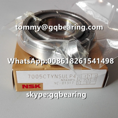 Single Universal NSK 7005CTYNSULP4 Angle Contact Ball Bearing 25*47*12mm