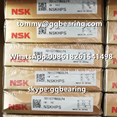 15 derajat sudut kontak tunggal universal NSK 7011CTYNSULP4 sudut kontak bola bantalan
