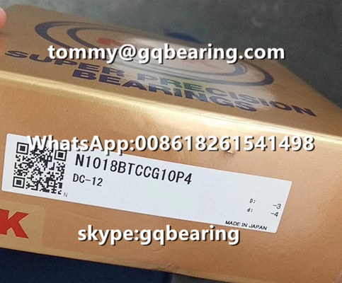 Rental Radial Khusus NSK N1018BTCCG10P4 Single Row High Precision Cylindrical Roller Bearing