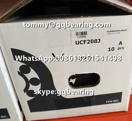 Bahan besi tuang FYH UCF208J bantal blok bola bantalan UCF208