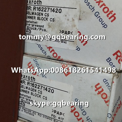 Rexroth R162271420 Tipe sempit Standar Panjang Standar Tinggi Linear Carriage