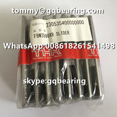 Bahan baja tahan karat austenit THK FBW2560XRUU Linear Slide Pack FRW2560XR Bearing