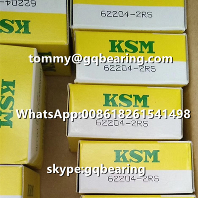 Jepang Asal KSM 62207-2RS Karet Segel Deep Groove Ball Bearing 35 x 72 x 23 mm