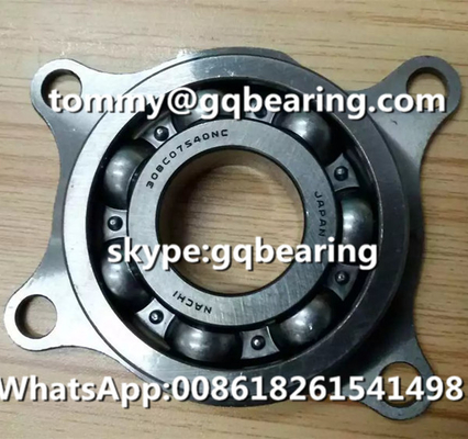 Gcr15 baja Bahan NACHI 30BC07S40NC Wheel Hub Unit Bantalan dengan 4 lubang sekrup