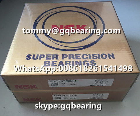 Aplikasi CNC Spindle NSK 120BT10XTYDBLP4 Super Precision Angular Contact Ball Bearing