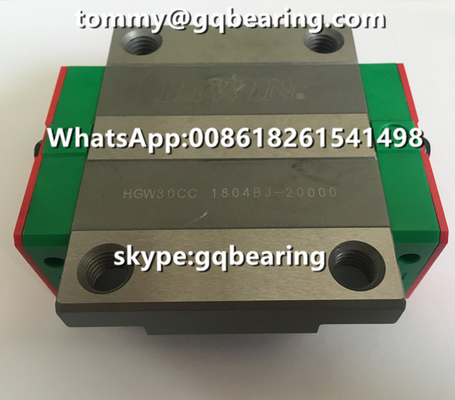 Tinggi Precision Heavy Load Type Hiwin HGW30CC HGW30CCZAC Linear Slide Bearing